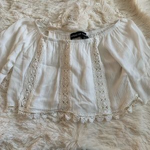 off the shoulder top from LF